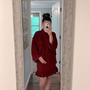 Free People, Set the Mood sweater set, Size small